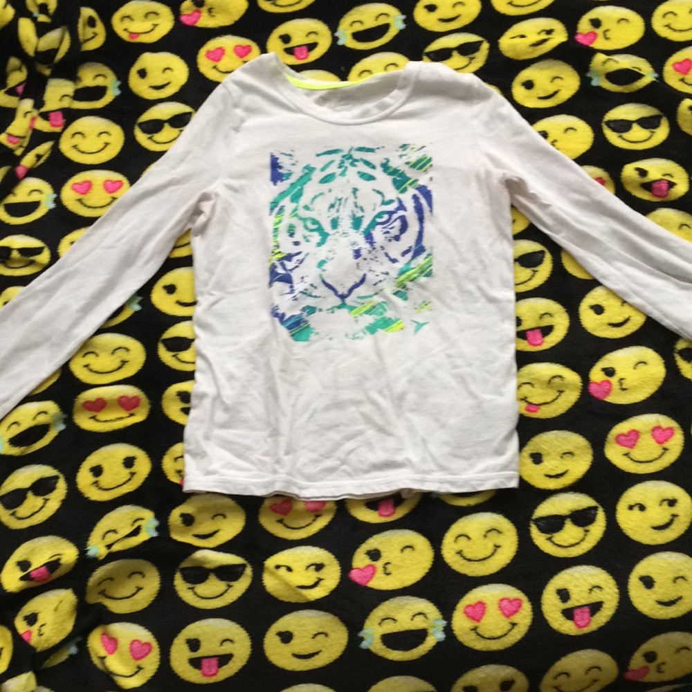 Girls tiger active shirt